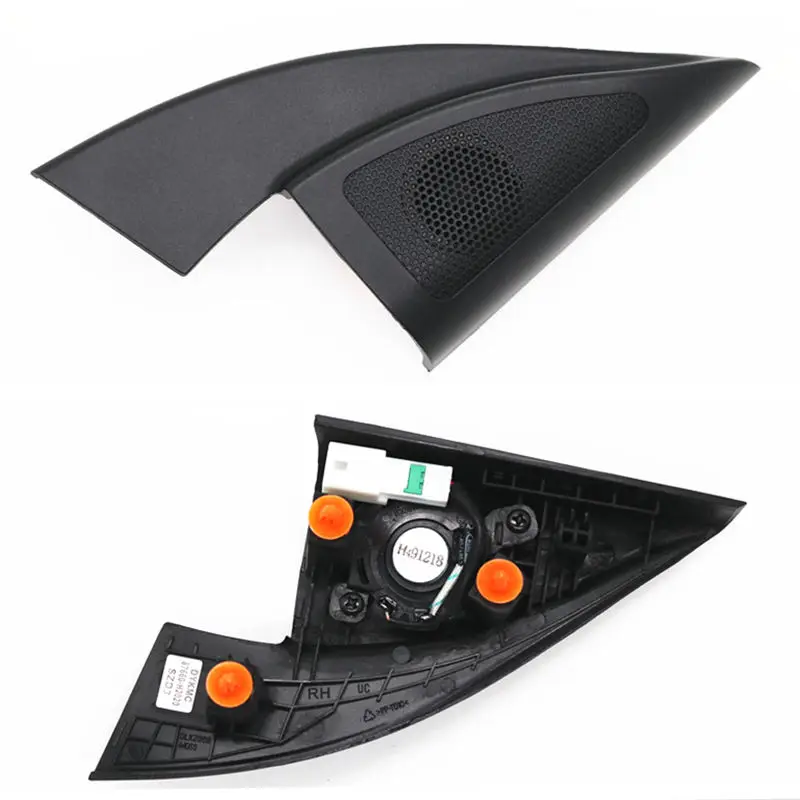 For kia Rio 4 KX CROSS K2 Rio X-Line triangle head tweeter speakers car tweeter audio trumpet speakers with wire
