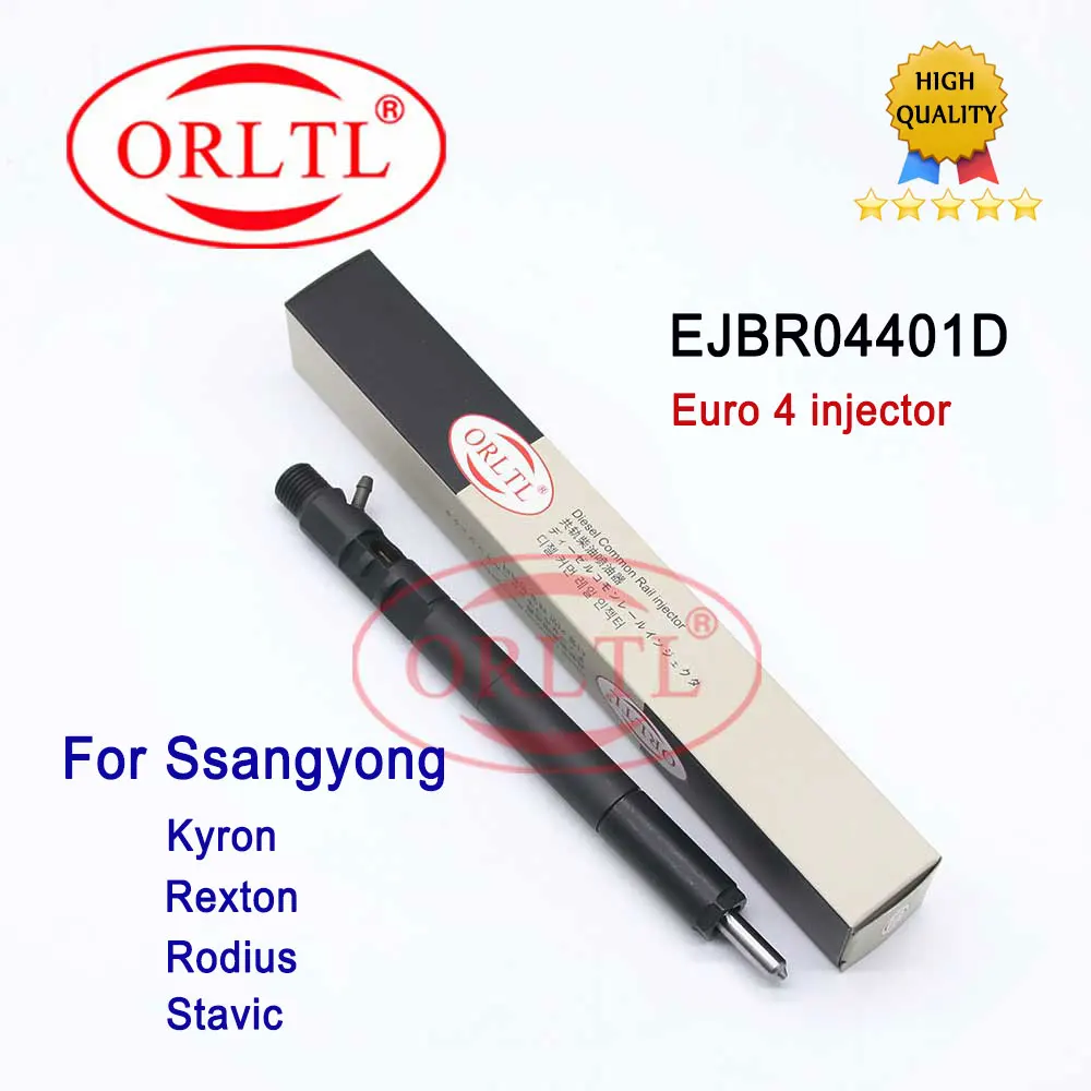 US $390.96 4pcs Diesel Injecor A6650170221 EJBR04401D INJECTOR 6650170221 EJBR04401Z FOR SSANGYONG Kyron Rexton Rodius Stavic Euro4