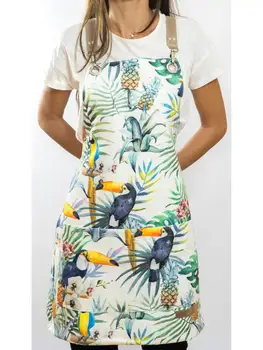 

Unisex Apron Men Women Apron Bib Chef Kitchen Apron Barista Apron Bartender Coffee Restaurant Cooking Apron Work Apron