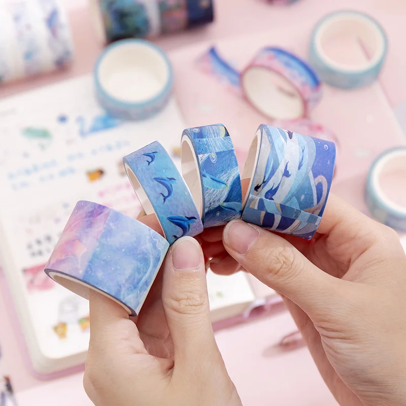 3 шт./компл. милый Единорог лента Washi Kawaii КИТ малярный скотч Винтаж декоративная лента для наклейки Скрапбукинг канцелярские ленты