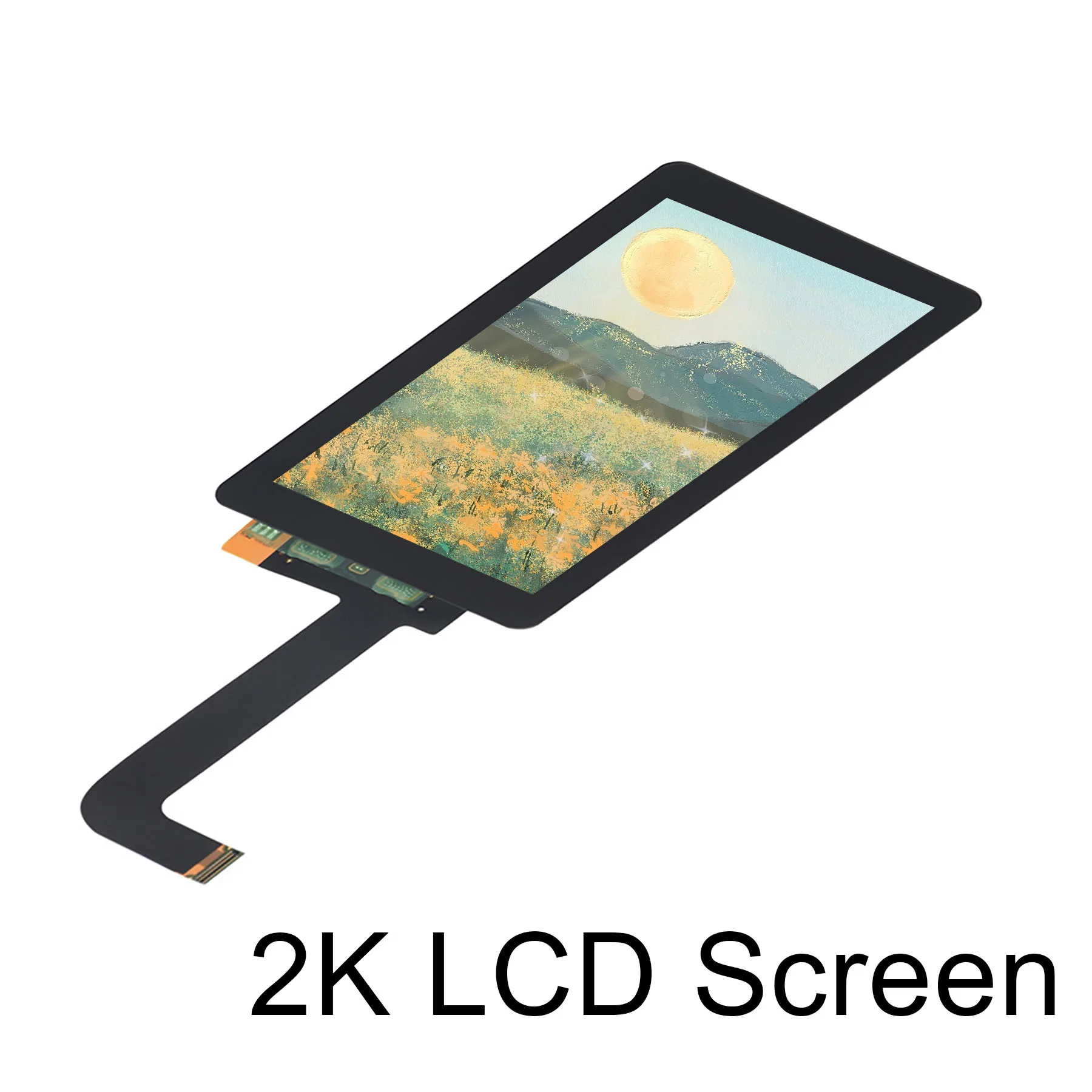 

5.5 Inch LCD For Anet N4 LCD Screen 3D Printer Projector Light Curing Display Screen Parts Module 2560*1440 2K LS055R1SX03