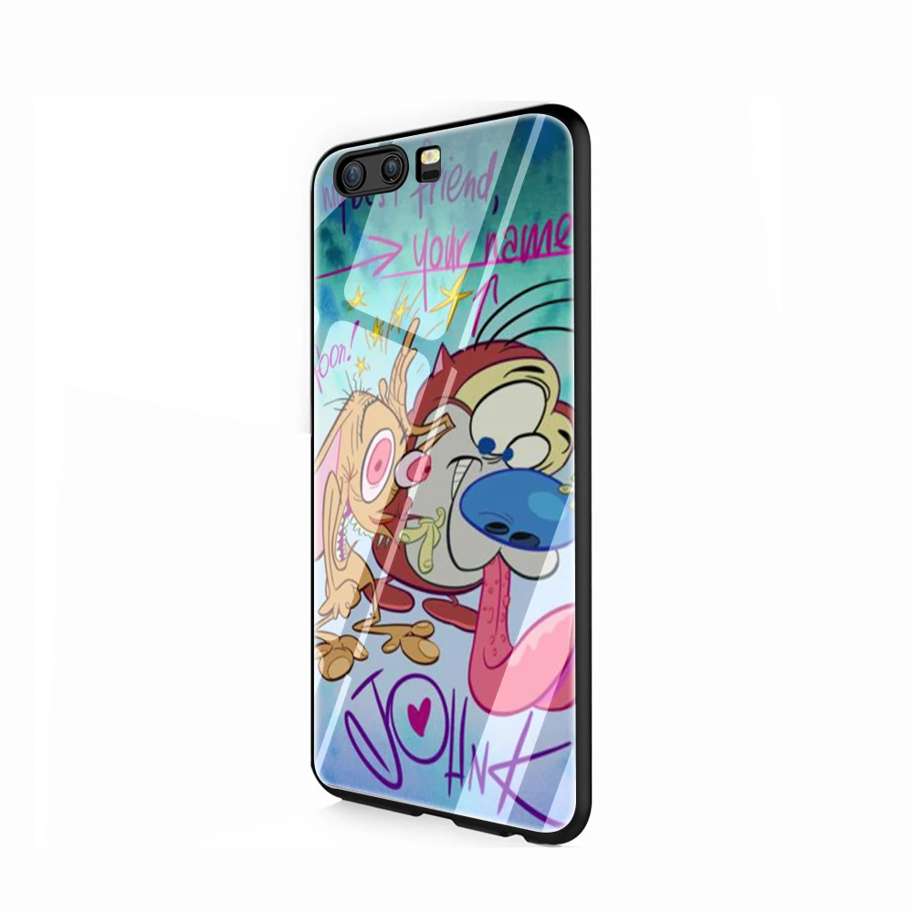 Чехол для телефона EWAU ren and stippy для huawei P20 30 P Smart Mate20 pro Lite Honor9 10 Lite - Цвет: G7