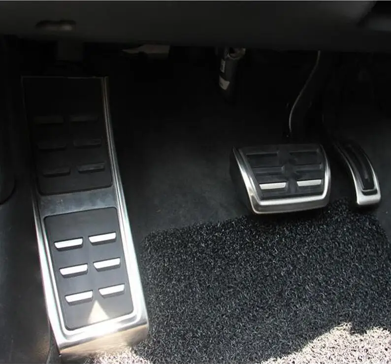 Car Stainless Steel Pedals Foot Pedal For Macan Macan S 2014 2015