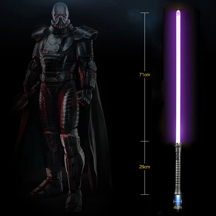Светящийся светильник Saber Force FX светильник saber со звуком светильник saber металлическая рукоять RGB 11 цветов светильник saber детская игрушка светящаяся Лазерная Игрушка - Цвет: Silver HD Pink