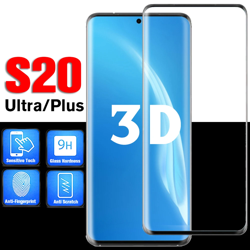 Полное покрытие для samsung galaxy s20 ultra s10e s10 lite s9 s8 plus s7 edge Защитная пленка Закаленное