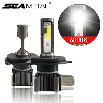 

H1 H7 H11 9005 9006 LED Headlight Bulbs 60W 6000LM Super Bright Headlight for High/Low Beam Bulb Auto Fog Lamps Waterproof IP68