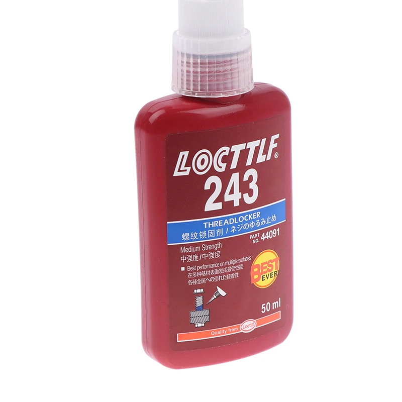 LOCTITE 243 Medium Strength THREADLOCK Best Ever Metal Adhesive 50 ML