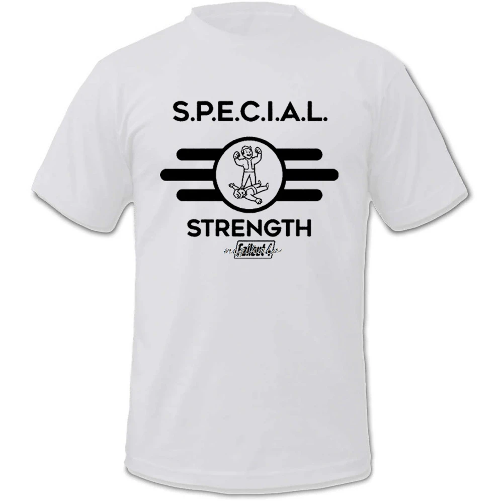 

Men's Fallouts Special Strength Short Sleeve Sportser New Style TeePrinted T Shirt Short Sleeve Men Print T-Shirt Summer Style