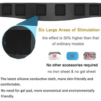 1Set Muscle Stimulation Belt Electric ABS Stimulator Trainer EMS  Abdominal Exerciser Toning Belts Fitness Training Gym Workout - Image 5