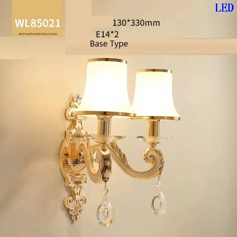 Лампа De ламинария комнатная Освещение для дома Aplique Luz сравнению Wandlamp кристалл аппликация Murale светильник Настенный спальня свет