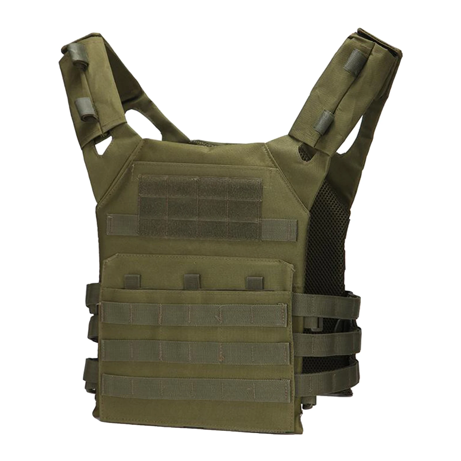 Breathable Tactical Vest Gaming Women Men Chest Rig Webbing Plate Wargame Vest
