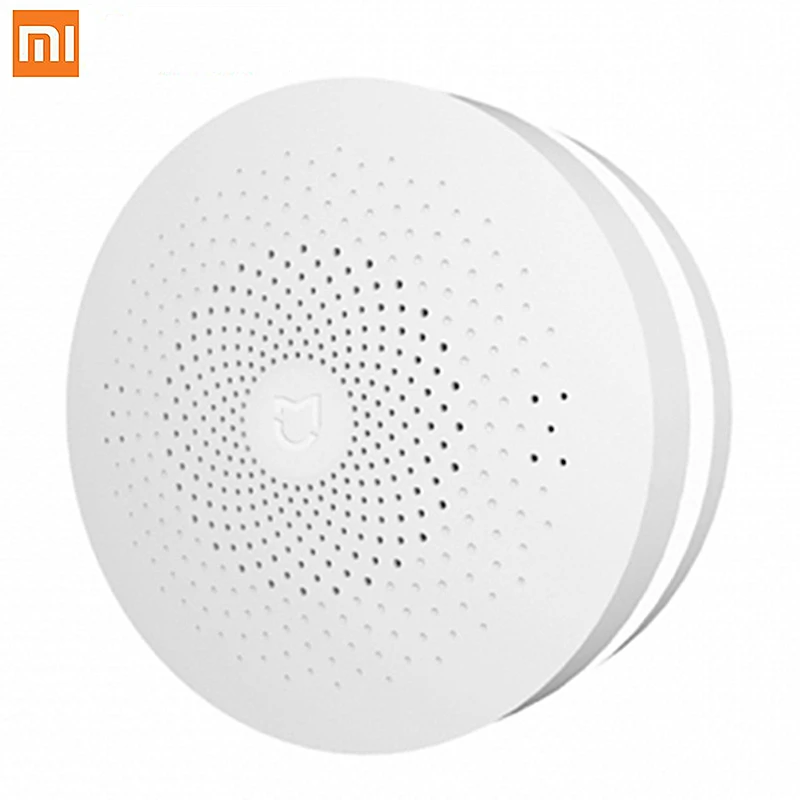 Aqara оригинальный xiaomi mi jia концентратор шлюз 2 с RGB Led свет FM умный дом Рак для home App
