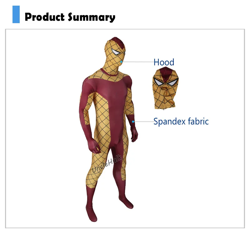 Shocker-Herman-Schultz-Spiderman-Opponent-Lycra-Spandex-Zentai-Cosplay-Costume-UncleHulk-12