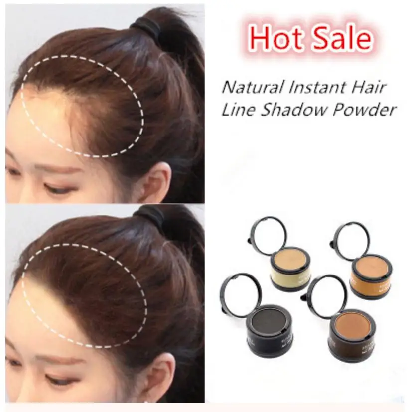 

Hair Fluffy Powder Instantly Black Root Cover Up Natural Instant Hair Line Shadow Powder Hair Concealer Coverage T0438
