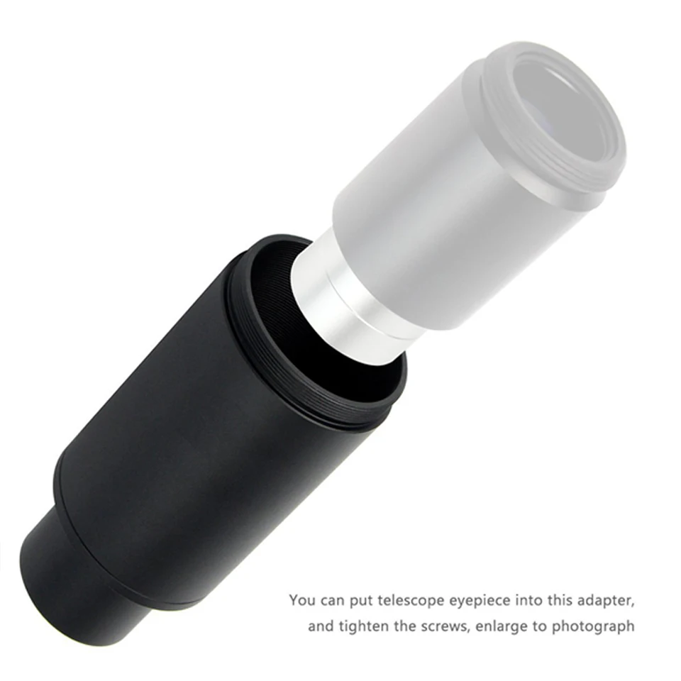 Adaptateur Photo T 1,25 Pouces M42 Pour Télescope – Neuf, Métal Noir