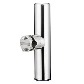 

New Boat Fishing Rod Holder Stainless Steel Adjustable Rod Holder Fit for 7/8Inch to 1Inch Fishing Tackle Tube Marine Hardware A