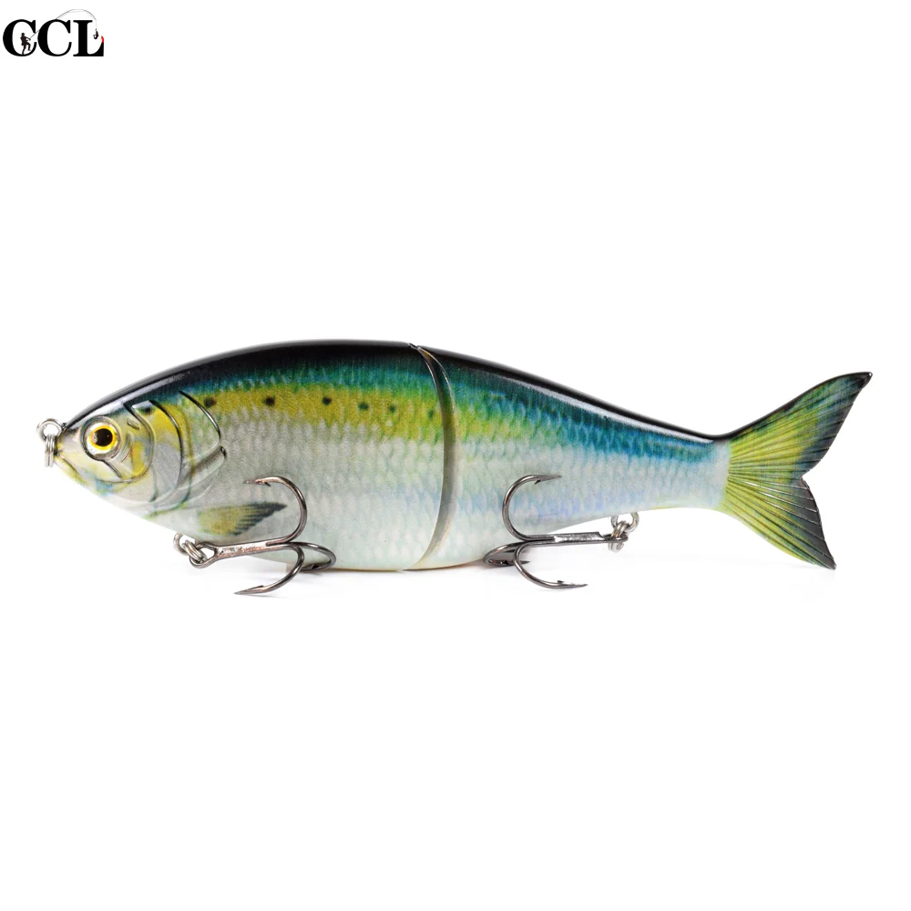 7inch shad 05 CCL большая игра 9 дюймов Shad Соединенные приманки наживка рыболовные воблеры плавающие и тонущие приманки воблер для рыболовной наживки - Цвет: 7inch shad 05