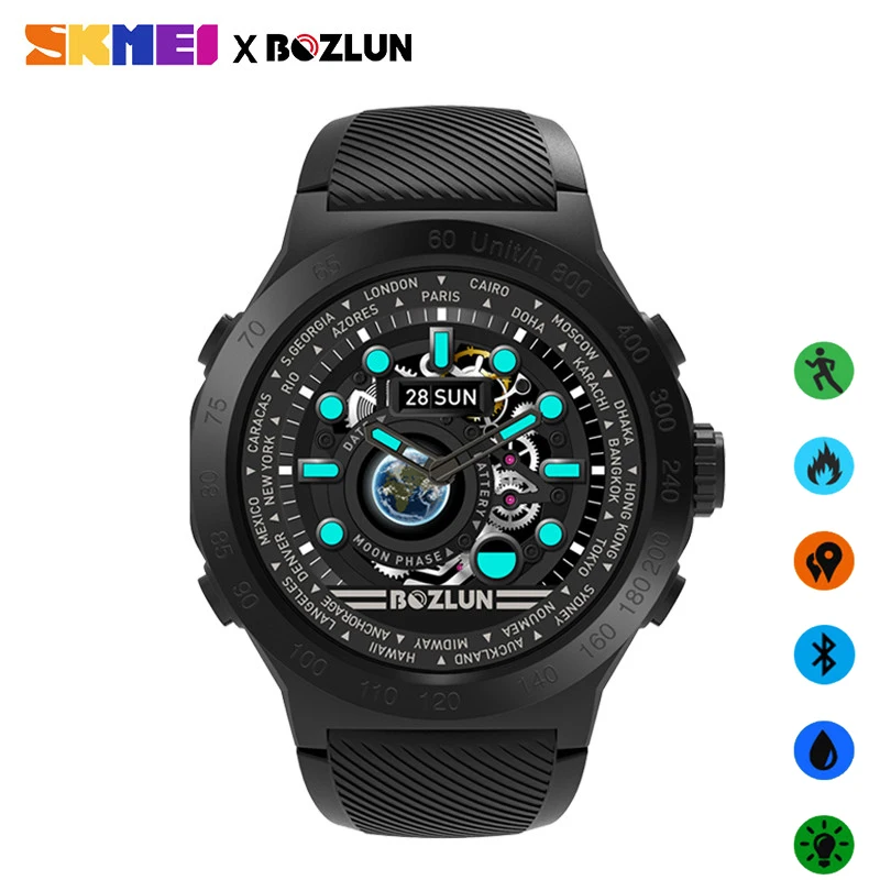 

SKMEI Fashion Men And Women Smart Watch Outdoor Sport Wristwatch Waterproof Healthy Reminder Multifunction Watches W31