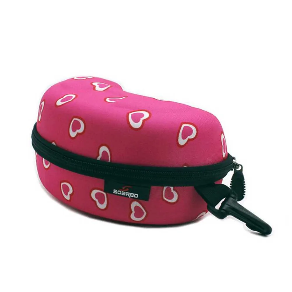 Зимний Водонепроницаемый чехол для лыжных очков с защитой от царапин, защитные очки для переноски, устойчивые к давлению, на молнии, спортивные, портативные - Цвет: A