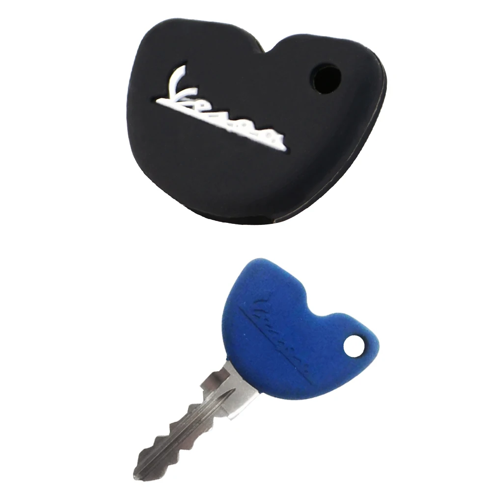 

Silicone Car Key Case Protection Cover Cases Fit for Vespa Enrico Piaggio GTS300 LX150 Fly 125 3vte Gts 200 Motorcycle Key