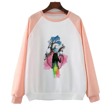 

Knocking On Heavens Door Hoodies Fashion Design Long Sleeve Casual Hoody Tops Hipster Printed Swaetshirts