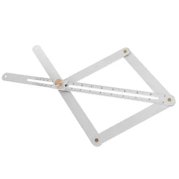 

Multi-angle Corner Angle Finder Stainless Steel Ceiling Artifact Tool Square Protractor Ruler Woodworking Model Craft