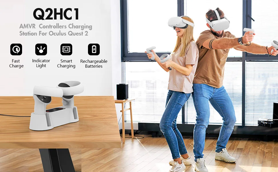For Meta Oculus Quest 2 Gun Stock VR Controllers Enhanced FPS Gaming Shooting Experience Game Gun For Meta Quest 2 Accessories