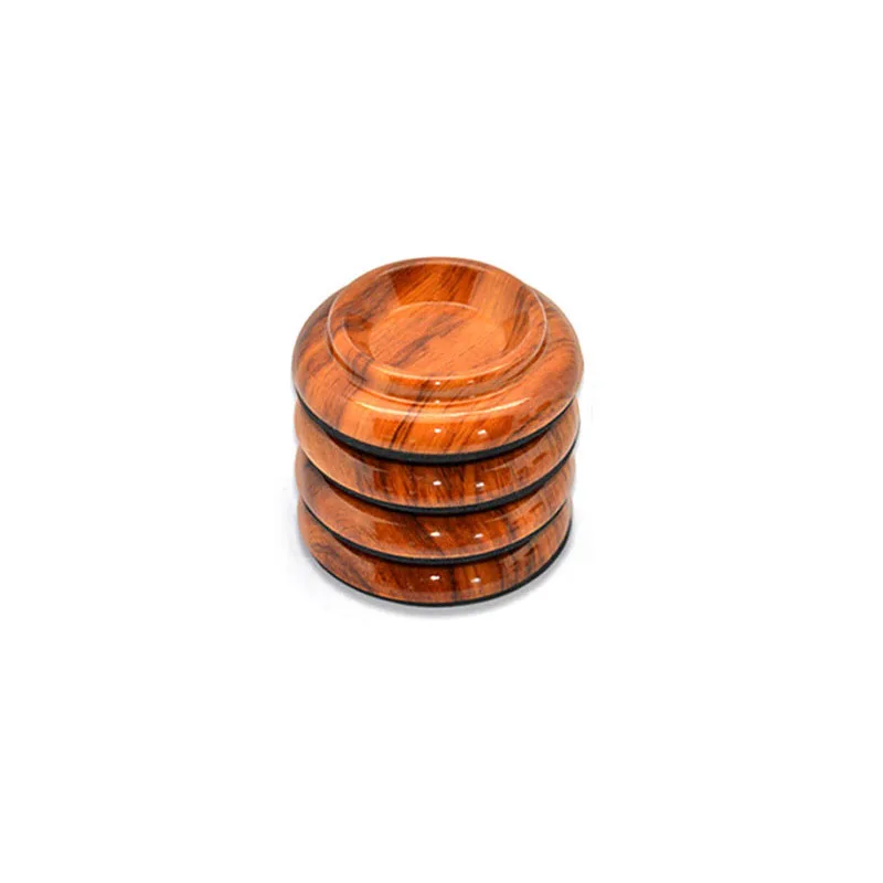 16/8/4pcs Furniture Covers Protector Caster Cups Black Brown Table Chair Anti-slide Legs Feet Covers Plastic 102mm