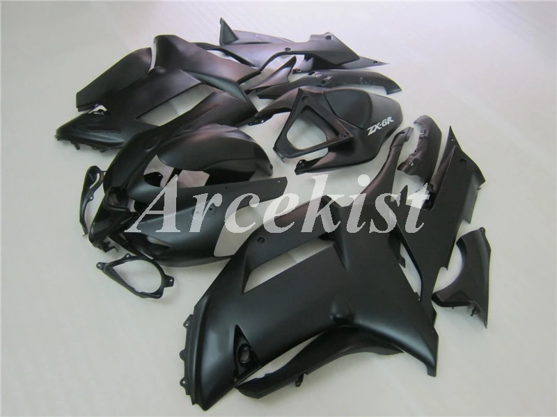 Новый комплект обтекателей для мотоцикла ABS подходит kawasaki Ninja ZX6R 636 2007 2008 07 08 6R цвет
