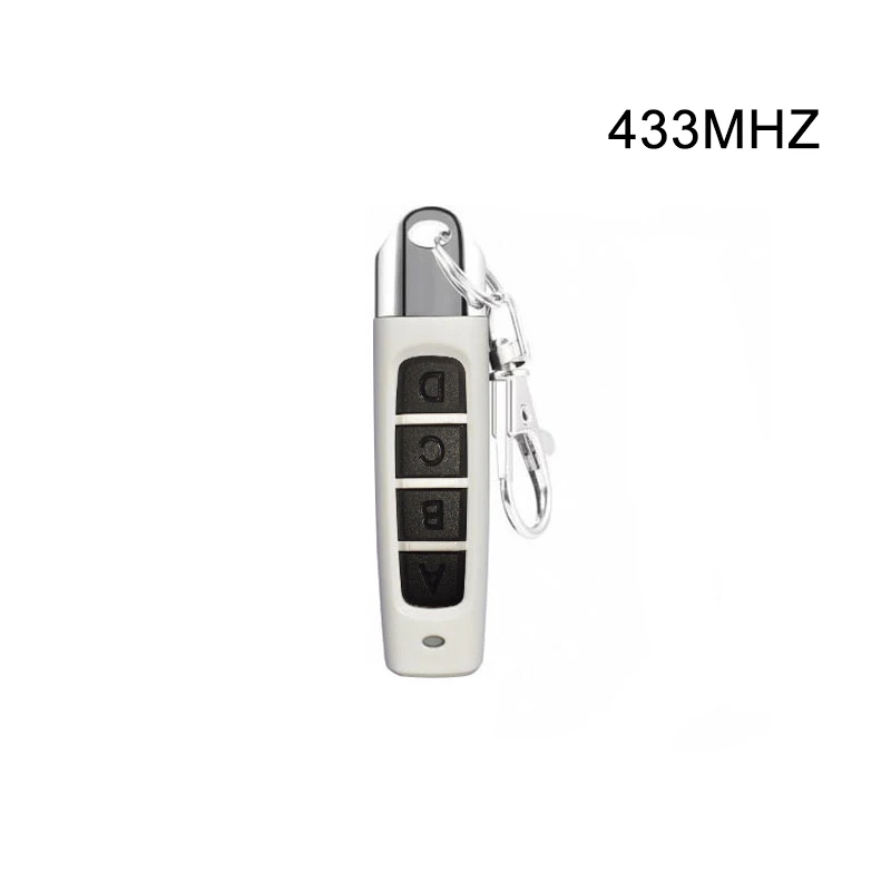ABCD 433MHZ YuBeter 315 433 МГц пульт дистанционного управления Клонирование беспроводной передатчик ABCD 4 кнопки гаражные ворота двери электрический контроллер копирования ключа автомобиля - Цвет: ABCD 433MHZ