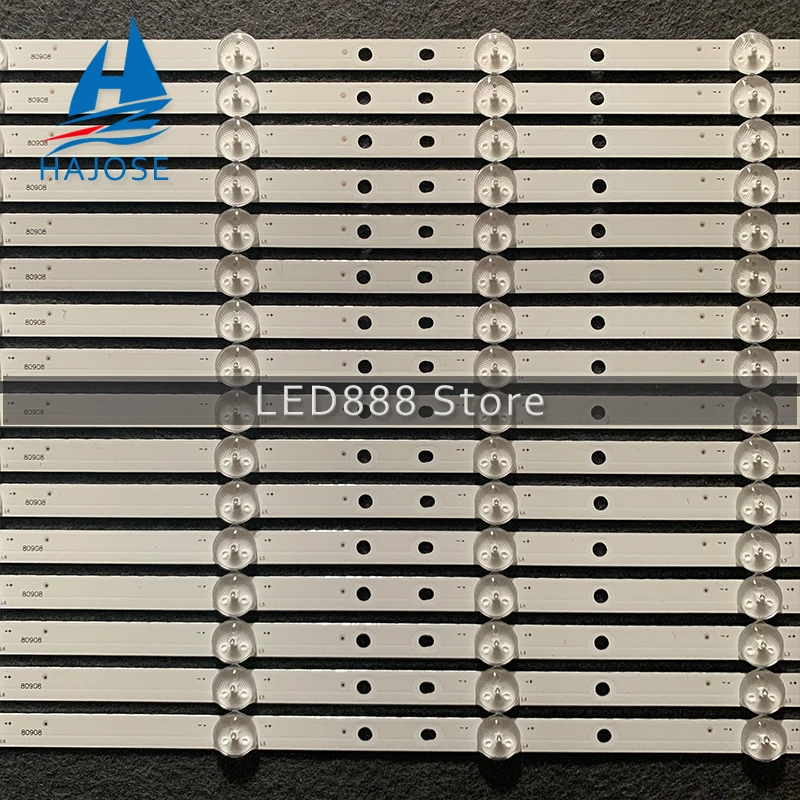 New 16pcs/Kit LED strips for SONY 65 TV KDL 65W850C KDL 65W855C KDL 65W857C KDL 65W805 T650HVF05 650TV02 V3 CX 65S03E01 8 lmpas best led lights for tv