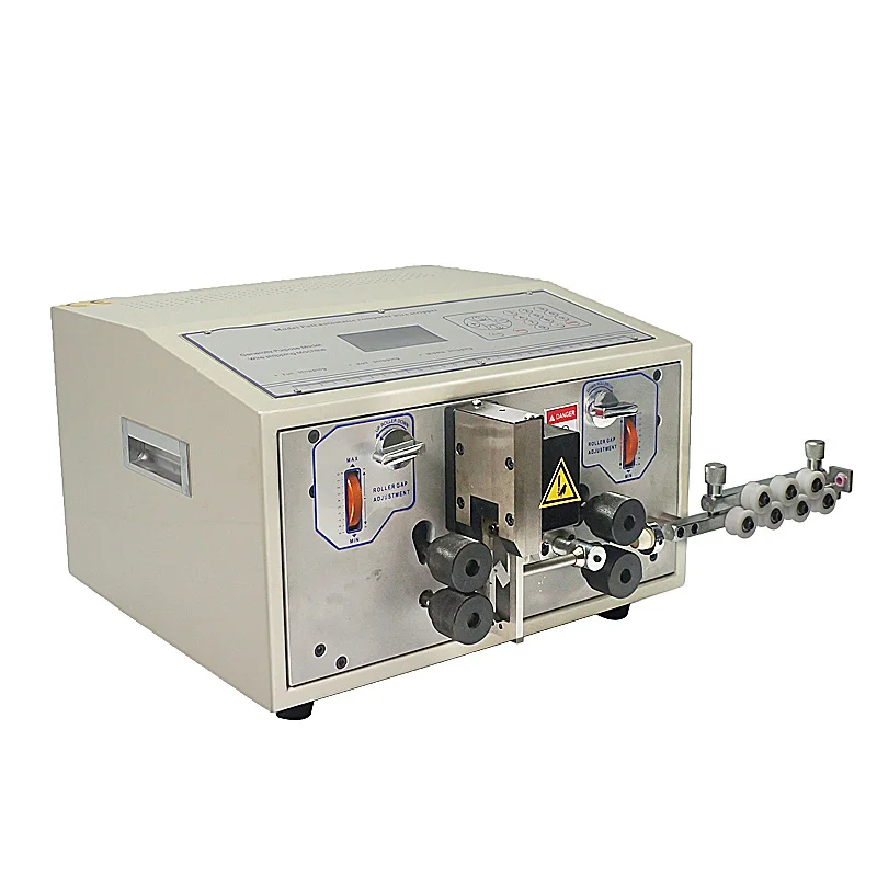 US $740.78 SWT508E Automatic Strip Wire Machine Skinning Wire Stripping Cutting Machine 01 To 8mm
