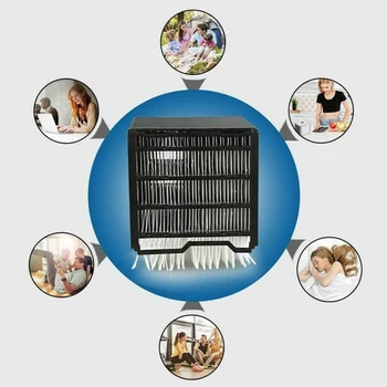 

Home Office Refrigeration Durable Easy Install Replacement Efficient Evaporative Filter Air Cooler Use Non Toxic Heat Absorption