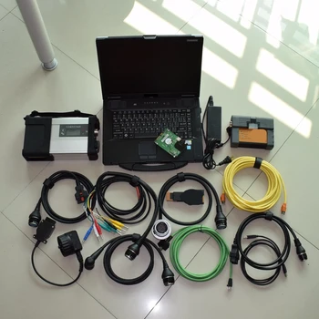 

Auto Scanner for B-MW ICOM A2 B C with MB Star SD C5 Connect Multiplexer and 2020.09v HDD Software in CF-52 Laptop Diagnostic