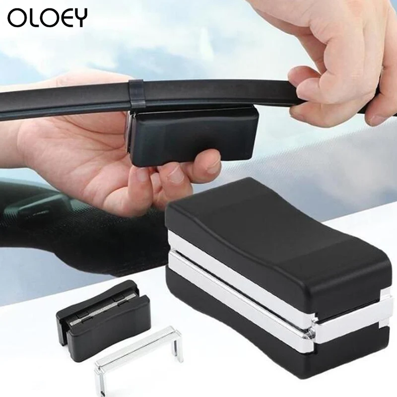 Universal Auto Car Vehicle Black Windshield Wiper Blade Refurbish Repair Tool Restorer Windshield Scratch Repair Kit Cleaner Universal Auto Car Vehicle Black Windshield Wiper Blade Refurbish Repair Tool Restorer Windshield Scratch Repair Kit Cleaner