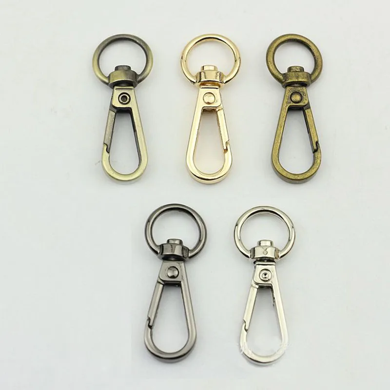 

30pc 12mm Brass Bronze Metal Buckles Lobster Clasp Swivel Trigger Clips Snap Hook for Bag Strap Leather Craft DIY Accessories