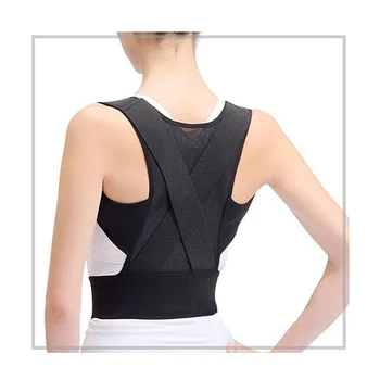 

Male Female Adjustable Back Support Belt Corset Back Brace Back Belt Lumbar Support Straight Corrector Fitness Gear