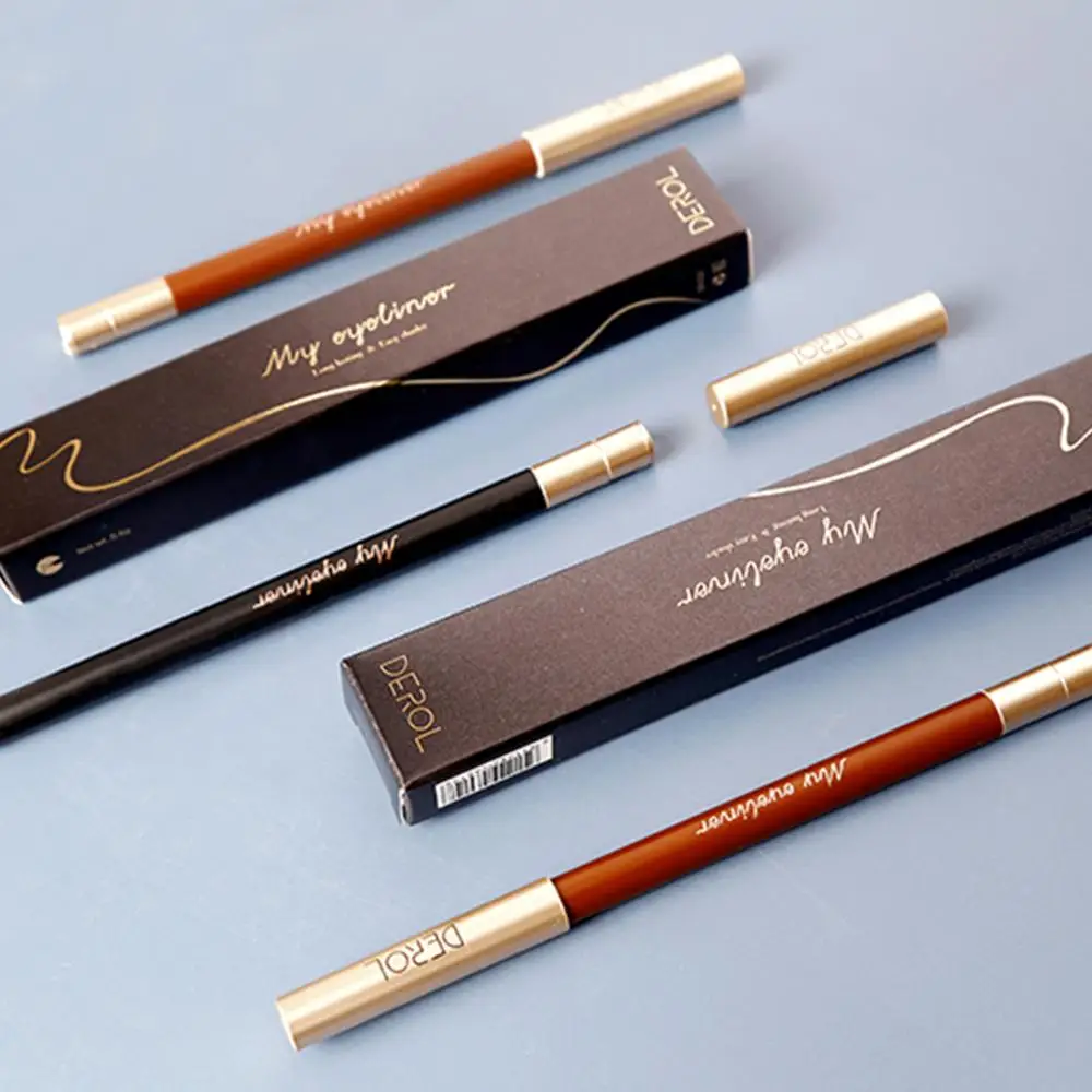 

Long-lasting Eyeliner Pencil with Built-in Sharpener Waterproof Long Lasting Eyeliner Eye Beauty Makeups Pencil Cosmetics