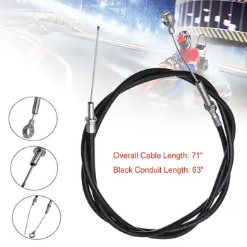

71" Long Throttle Cable w/ 63" Inner Wire Casing 8252-1390 For Manco ASW Go Cart Kart