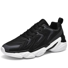 Новинка; мужская повседневная обувь на шнуровке; Мужская обувь; легкие удобные дышащие Прогулочные кроссовки; Tenis Masculino zapatillas hombre