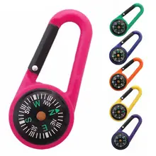 Пластиковая альпинистская пряжка-Компас быстрая подвешивание на открытом воздухе альпинистская Пряжка палец Северная игла