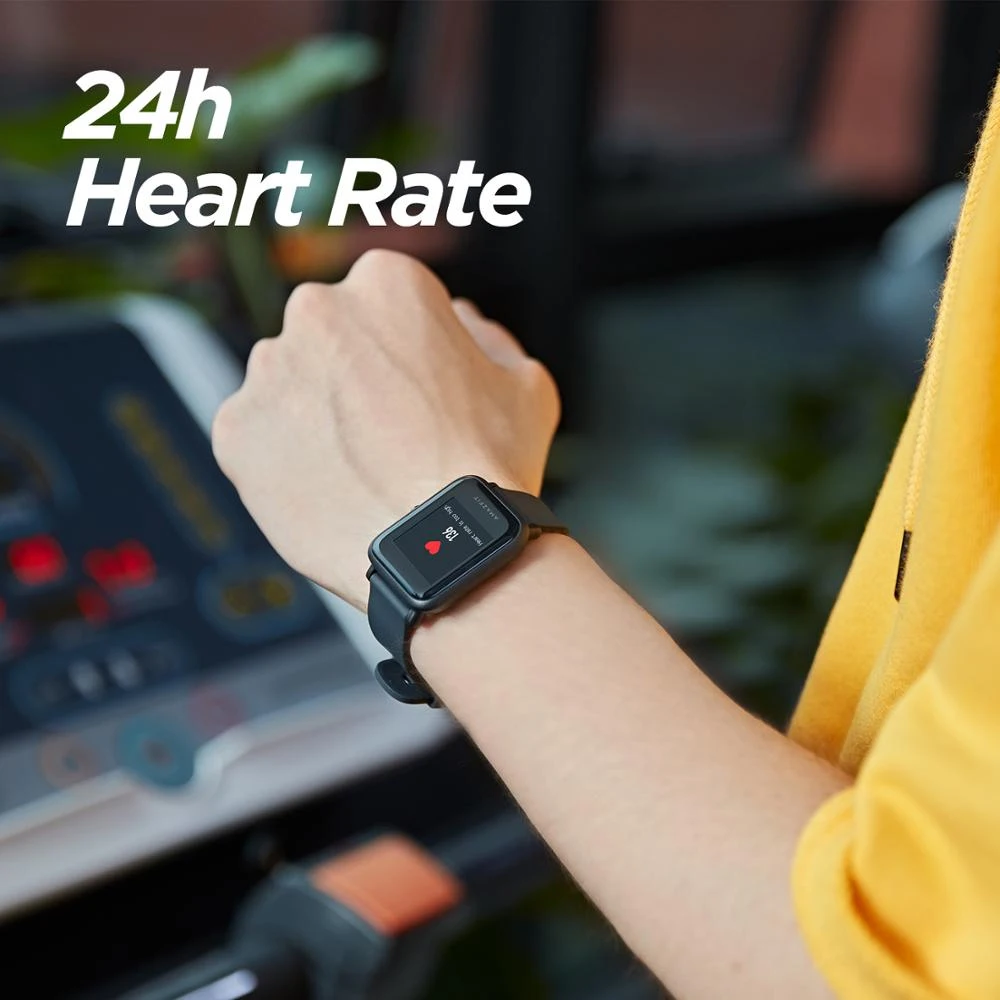 1 год гарантии Amazfit Bip Lite Смарт часы глобальная версия 45 дней Срок службы батареи