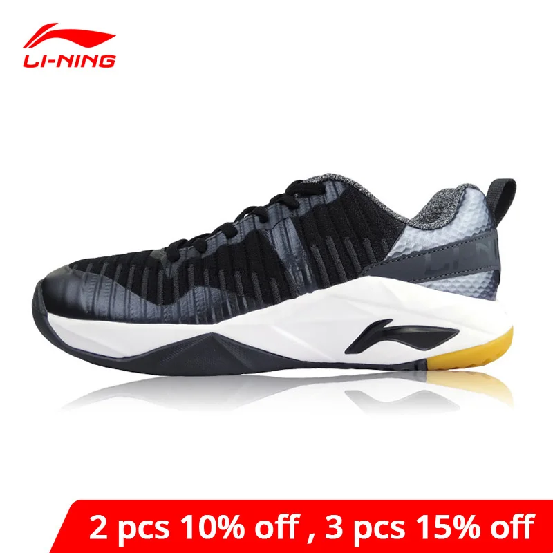 Мужская Спортивная обувь Li Ning GLORY Повседневная вязаная для бадминтона прочные