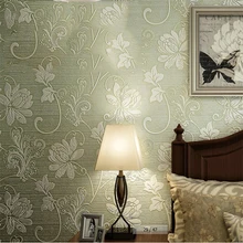 

3d Three-Dimensional Butterfly Flower Self-Adhesive Thickening Non-Woven Wallpaper Living Room Bedroom Room Dining Room
