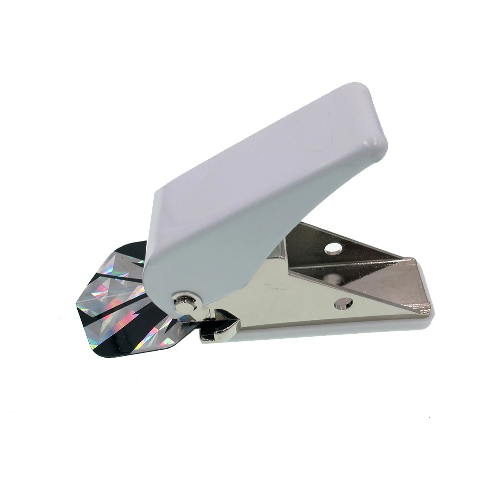 Accessoires Fléchettes : Poinçon Et Anneaux à Ressort Pour Flights - Alliage, Blanc, Neuf