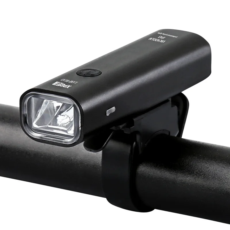 Night Ride Bicycle Aluminum Alloy Glare Bike Headlights Outdoor Camping Waterproof Flashlight