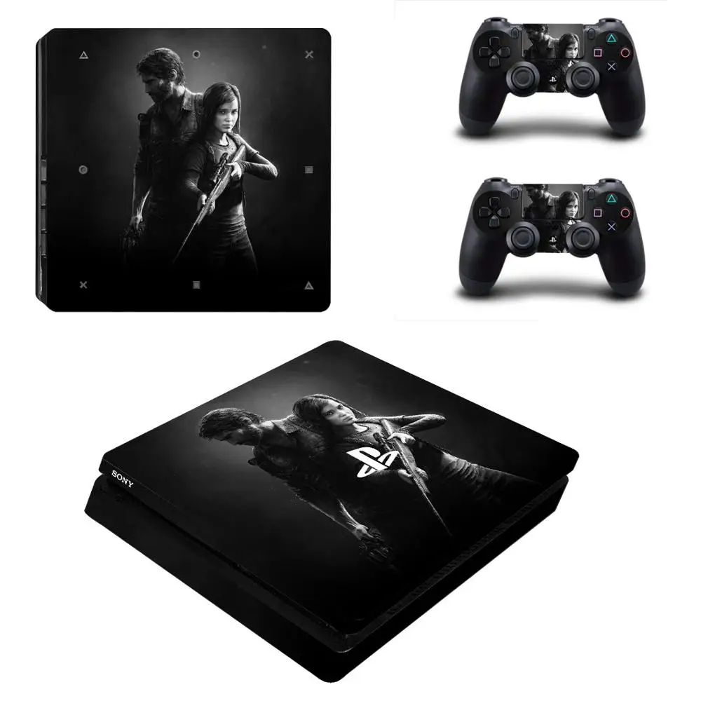 Последняя из нас наклейка для консоли PS4 Slim Playstation 4 DuslShock и контроллера