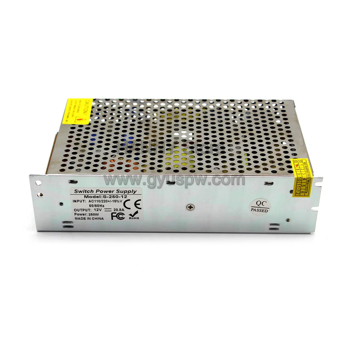 Импульсный источник питания DC 12V 20.8A 250W светодиодный трансформатор AC110V 220V к DC12V для роутера камеры