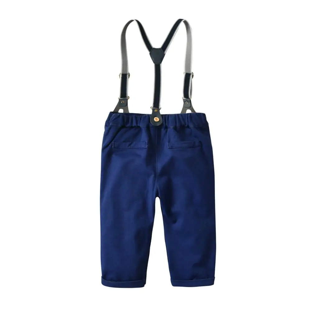 Комплект одежды для маленьких мальчиков; осенний Детский костюм «Glentmen» с брюками на лямках; Одежда для новорожденных; праздничный костюм для маленьких мальчиков