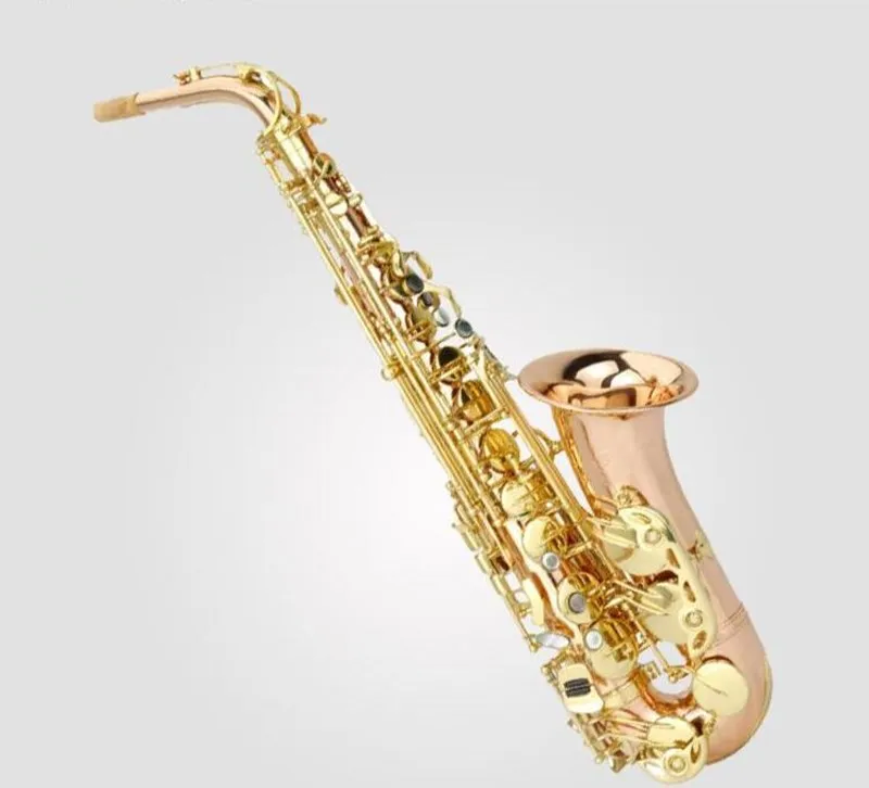 Лучшее качество E плоский альт саксофон музыкальный инструмент покрытый фосфорной бронзой